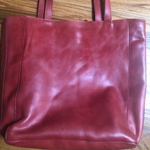 Noonday Collection Mulberry Leather Tote